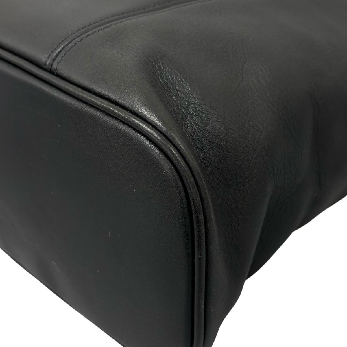コーチ COACH ハンドバッグ
 ショルダーバッグ オールドコーチ 4155 レザー G6C ブラック 【SS】
 【中古】