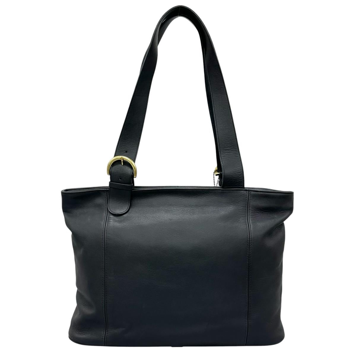 コーチ COACH ハンドバッグ
 ショルダーバッグ オールドコーチ 4155 レザー G6C ブラック 【SS】
 【中古】