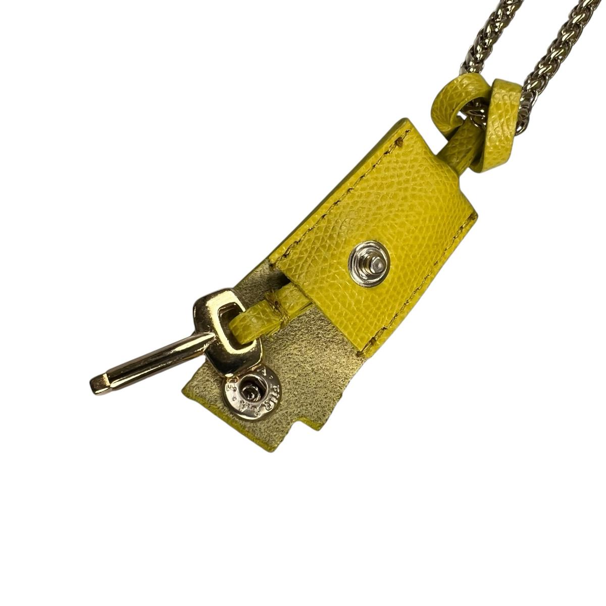 フルラ Furla ショルダーバッグ
 チェーンショルダーバッグ ゴールド金具 メトロポリス レザー イエロー 【SS】
 【中古】