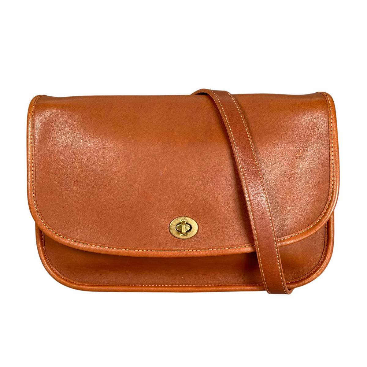 コーチ COACH ハンドバッグ
 ショルダーバッグ オールドコーチ 1148 レザー 013 ブラウン 【SS】
 【中古】