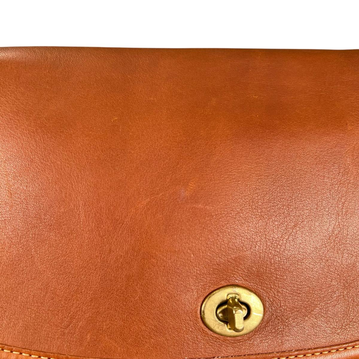 コーチ COACH ハンドバッグ
 ショルダーバッグ オールドコーチ 1148 レザー 013 ブラウン 【SS】
 【中古】