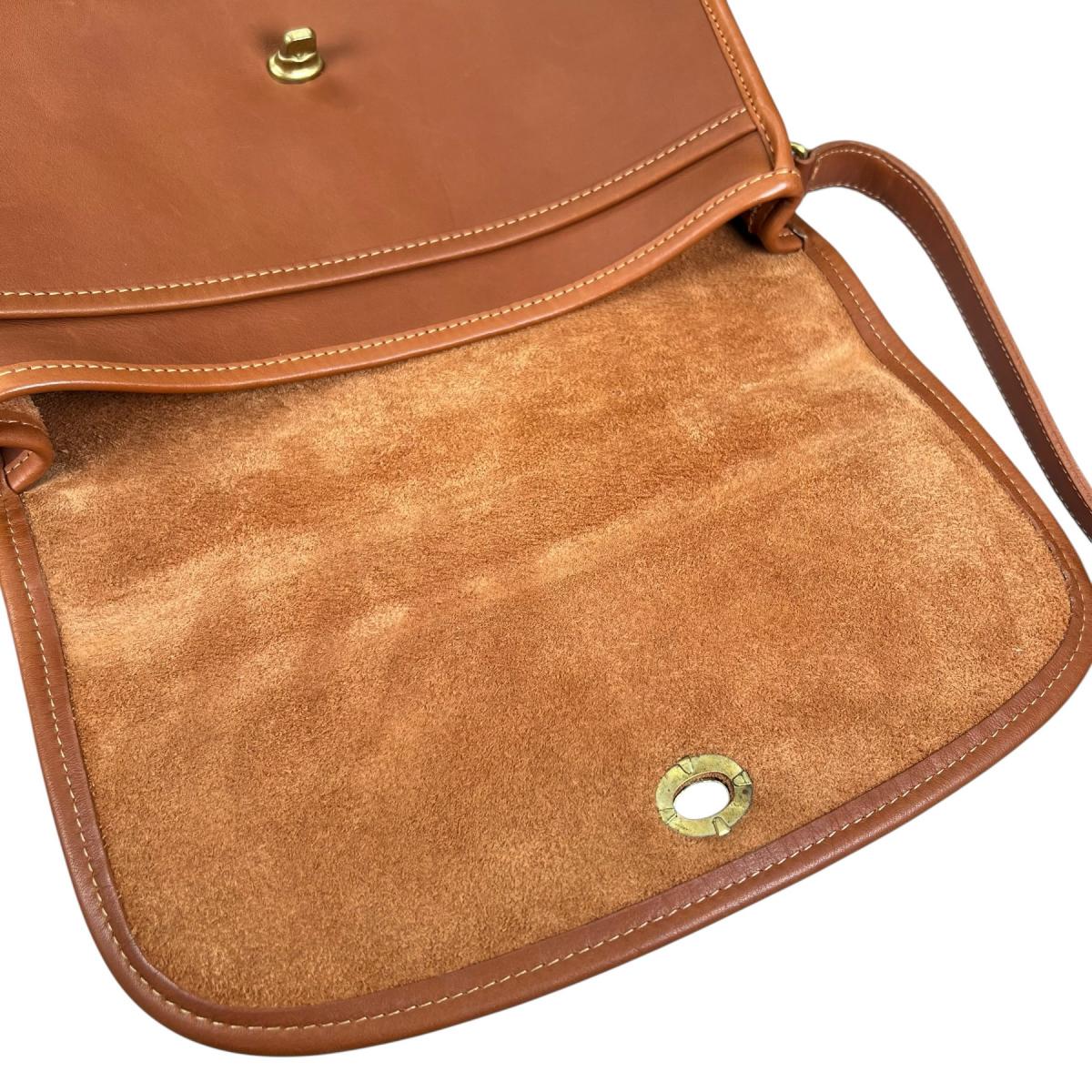 コーチ COACH ハンドバッグ
 ショルダーバッグ オールドコーチ 1148 レザー 013 ブラウン 【SS】
 【中古】