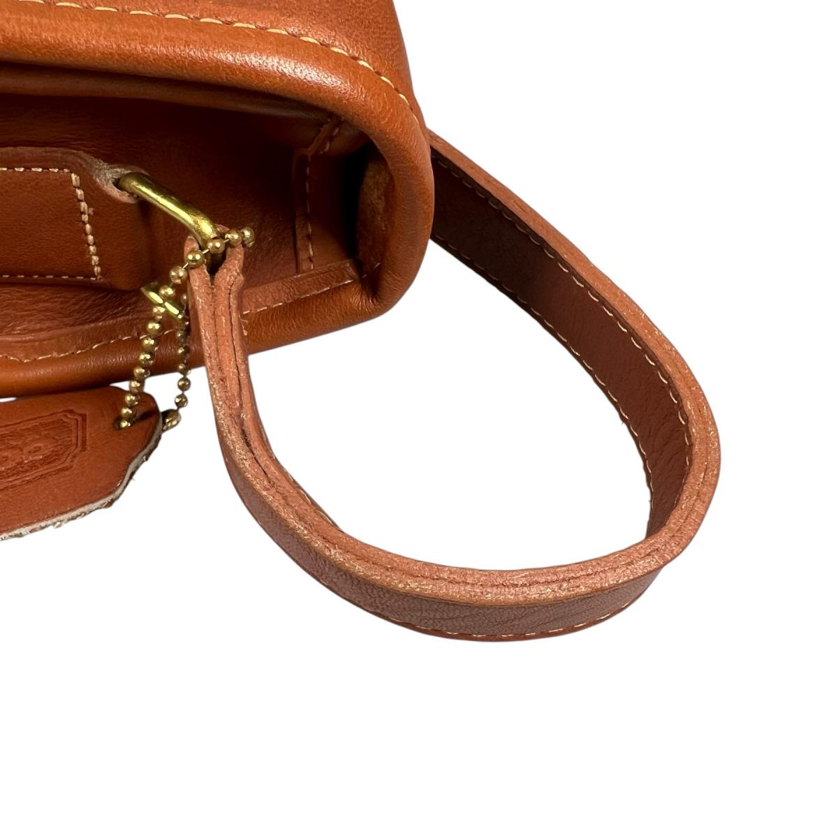コーチ COACH ハンドバッグ
 ショルダーバッグ オールドコーチ 1148 レザー 013 ブラウン 【SS】
 【中古】