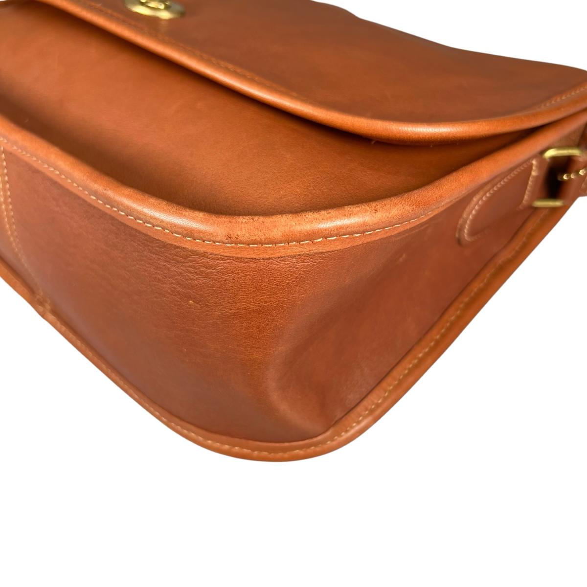 コーチ COACH ハンドバッグ
 ショルダーバッグ オールドコーチ 1148 レザー 013 ブラウン 【SS】
 【中古】