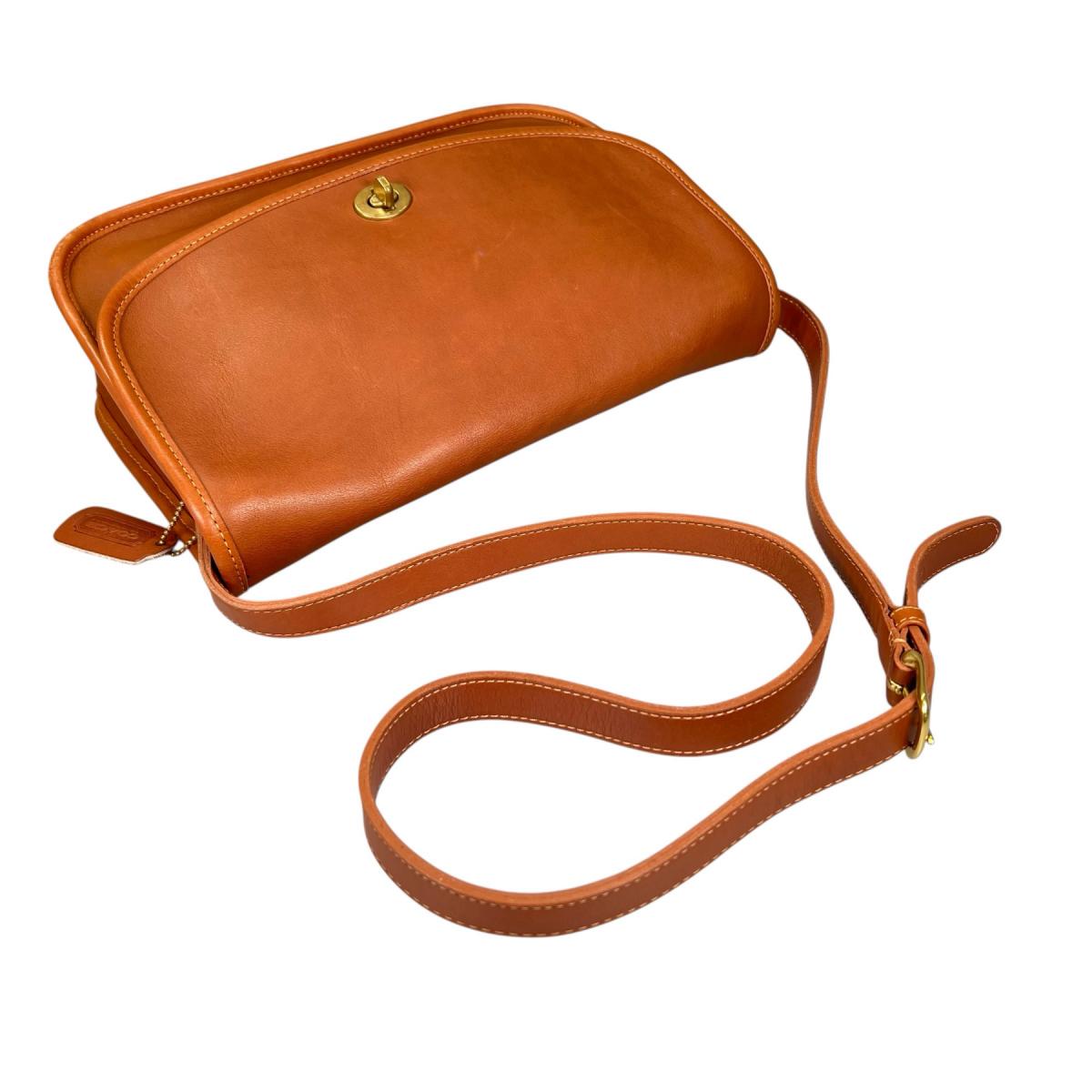 コーチ COACH ハンドバッグ
 ショルダーバッグ オールドコーチ 1148 レザー 013 ブラウン 【SS】
 【中古】