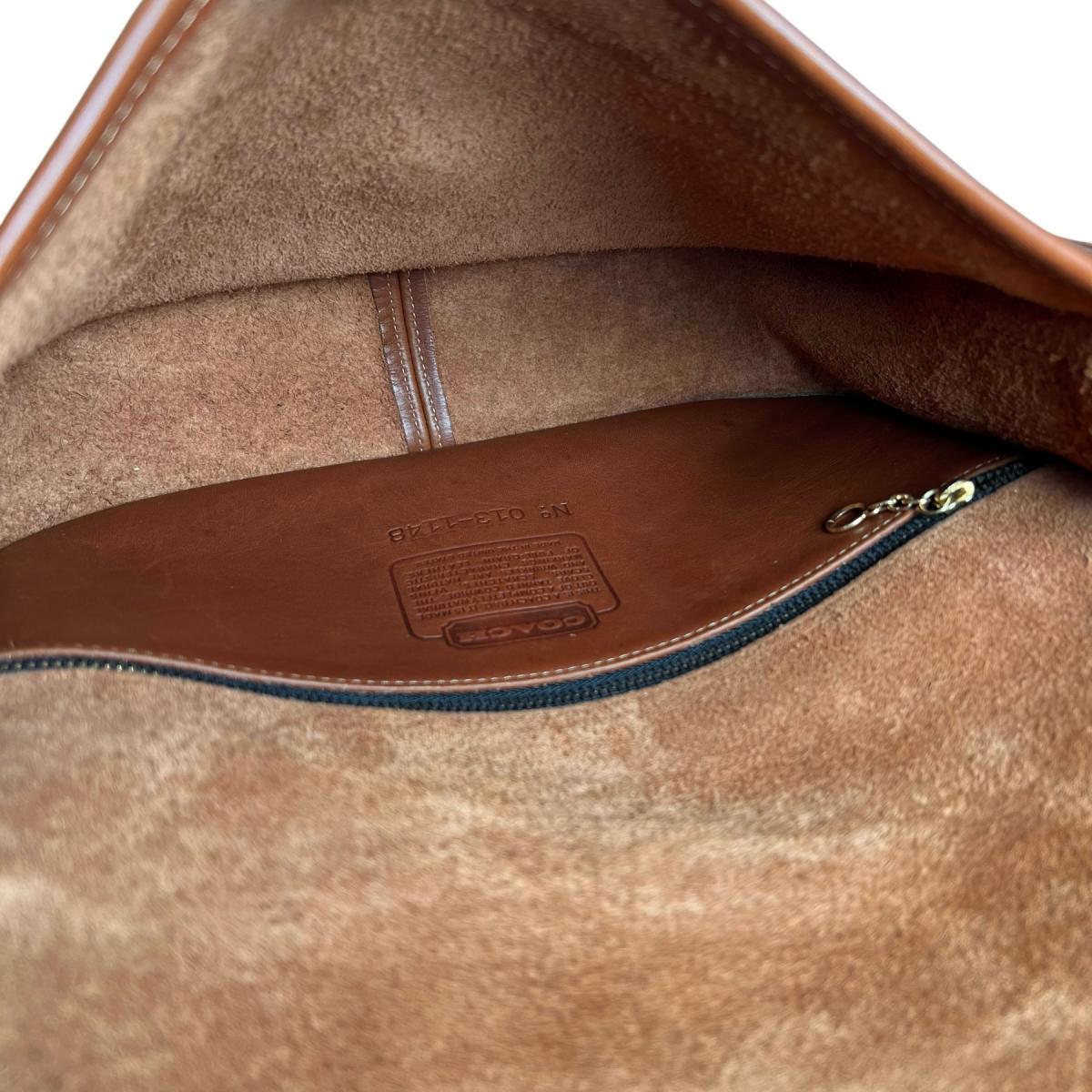 コーチ COACH ハンドバッグ
 ショルダーバッグ オールドコーチ 1148 レザー 013 ブラウン 【SS】
 【中古】