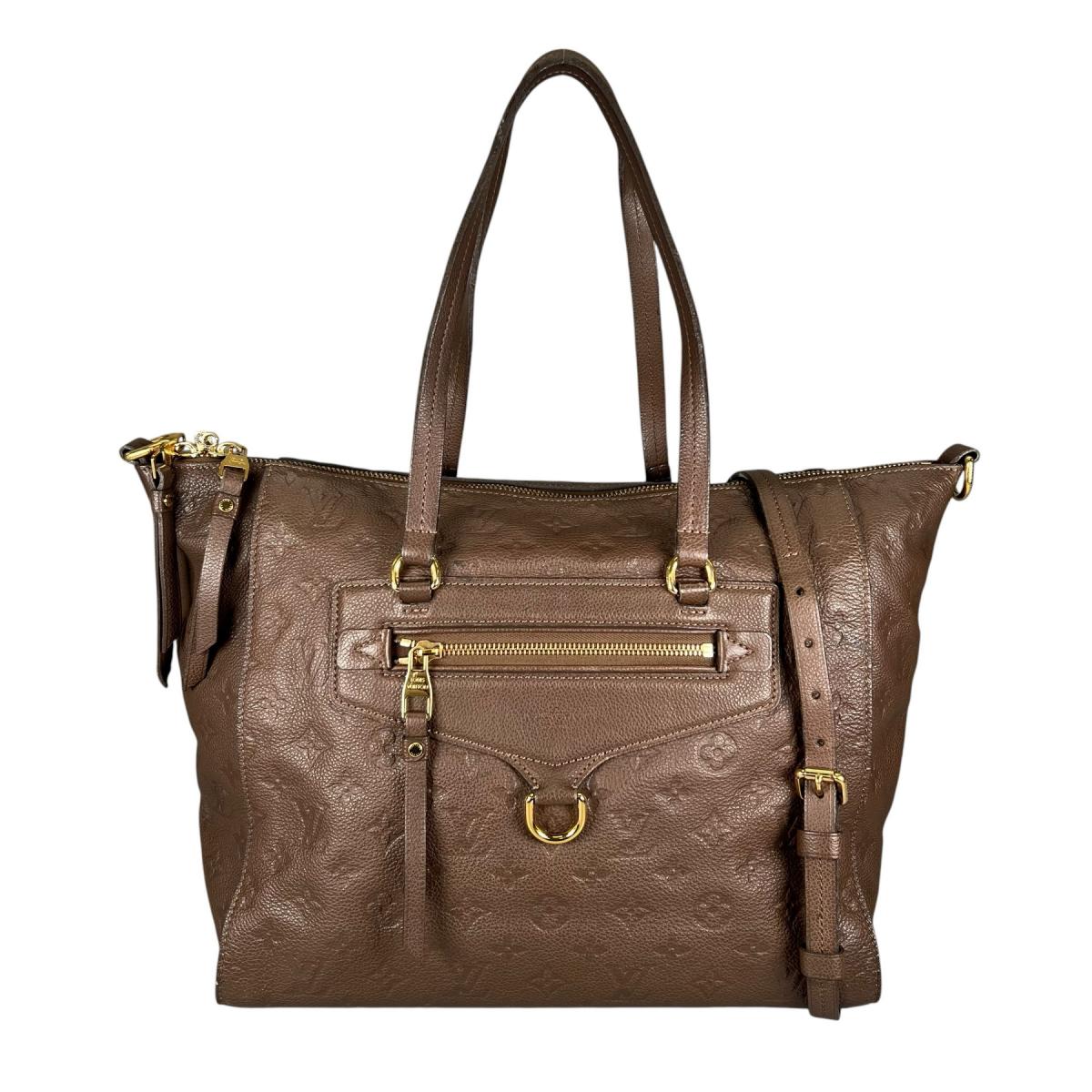 ルイヴィトン LOUIS VUITTON ハンドバッグ
 2wayショルダーバッグ テール ルミニューズPM モノグラムアンプラント M94170 ブラウン LV
 【SS】
 【中古】