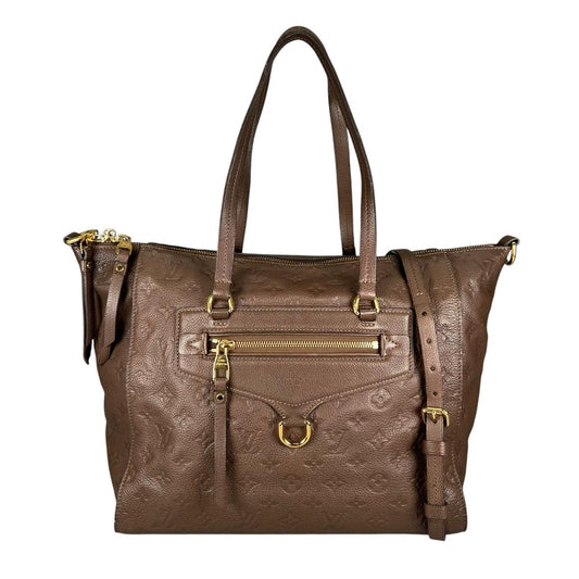 ルイヴィトン LOUIS VUITTON ハンドバッグ
 2wayショルダーバッグ テール ルミニューズPM モノグラムアンプラント M94170 ブラウン LV
 【SS】
 【中古】