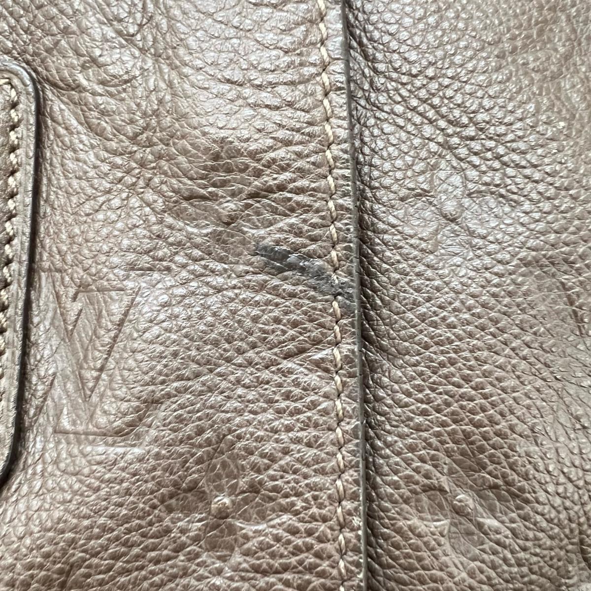 ルイヴィトン LOUIS VUITTON ハンドバッグ
 2wayショルダーバッグ テール ルミニューズPM モノグラムアンプラント M94170 ブラウン LV
 【SS】
 【中古】
