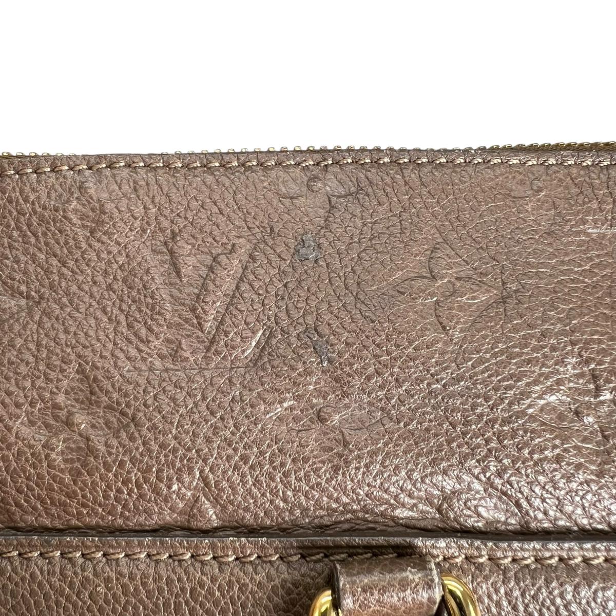 ルイヴィトン LOUIS VUITTON ハンドバッグ
 2wayショルダーバッグ テール ルミニューズPM モノグラムアンプラント M94170 ブラウン LV
 【SS】
 【中古】