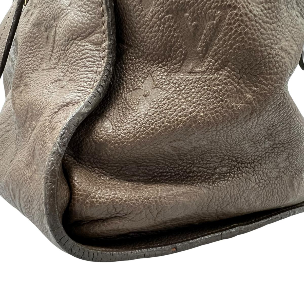 ルイヴィトン LOUIS VUITTON ハンドバッグ
 2wayショルダーバッグ テール ルミニューズPM モノグラムアンプラント M94170 ブラウン LV
 【SS】
 【中古】