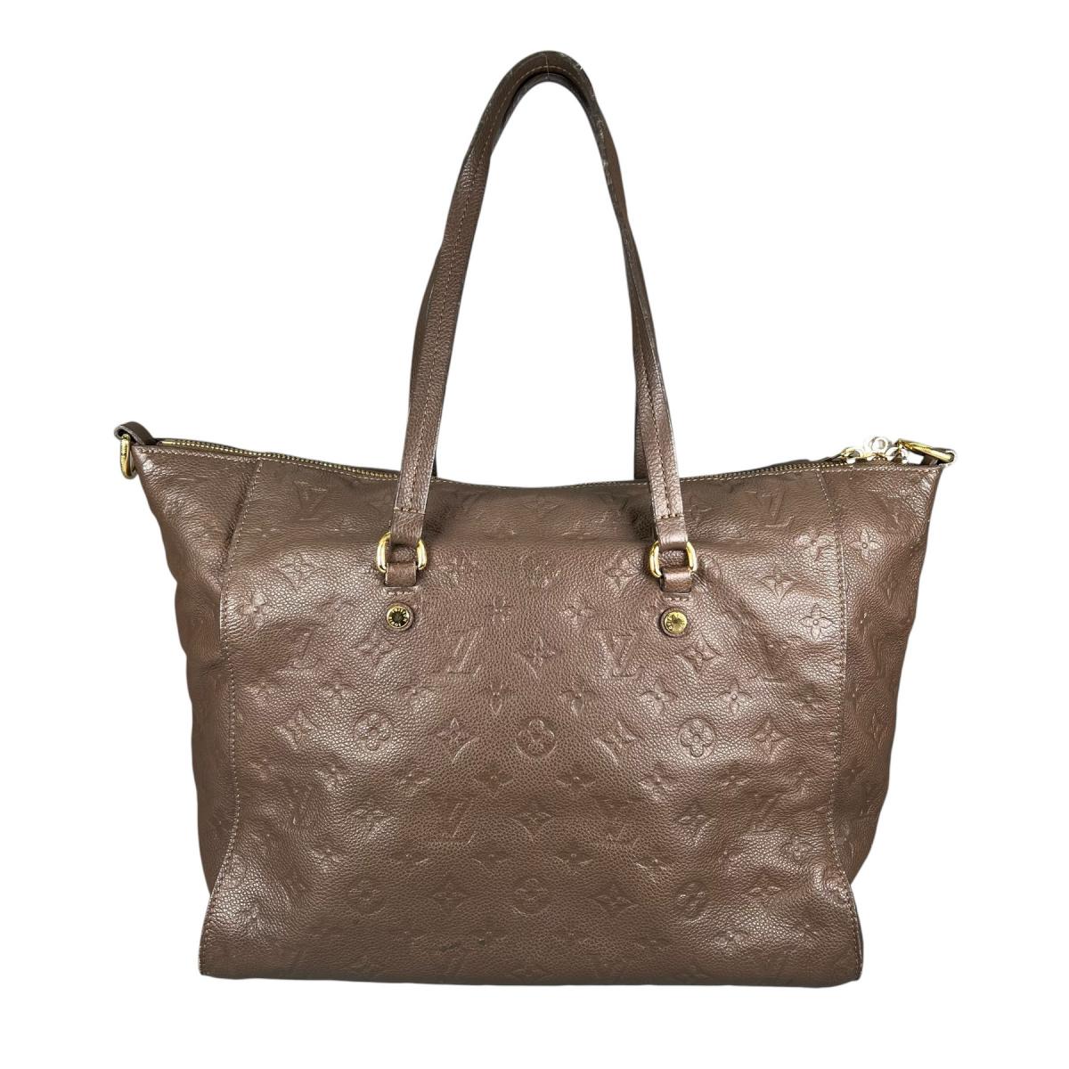 ルイヴィトン LOUIS VUITTON ハンドバッグ
 2wayショルダーバッグ テール ルミニューズPM モノグラムアンプラント M94170 ブラウン LV
 【SS】
 【中古】