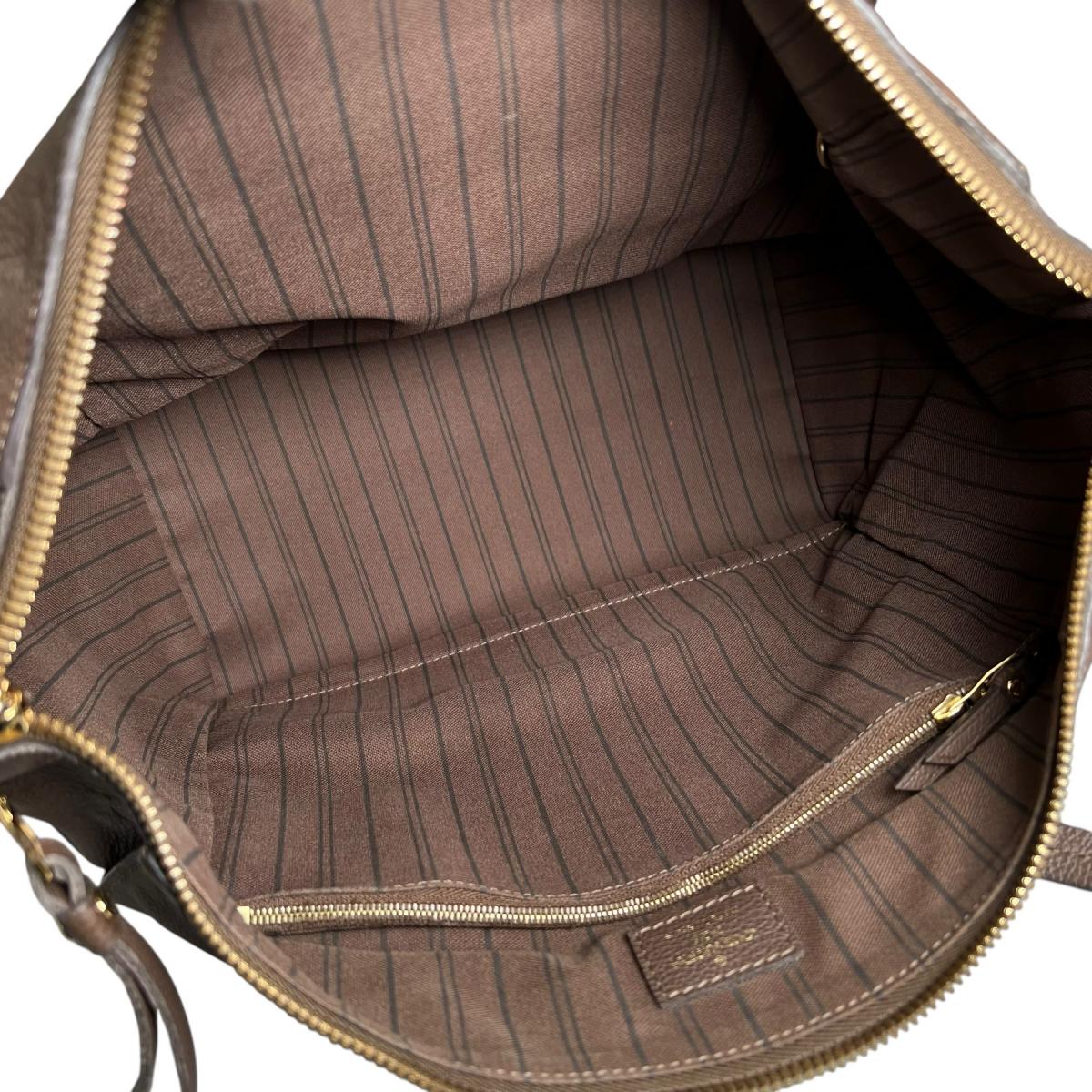 ルイヴィトン LOUIS VUITTON ハンドバッグ
 2wayショルダーバッグ テール ルミニューズPM モノグラムアンプラント M94170 ブラウン LV
 【SS】
 【中古】