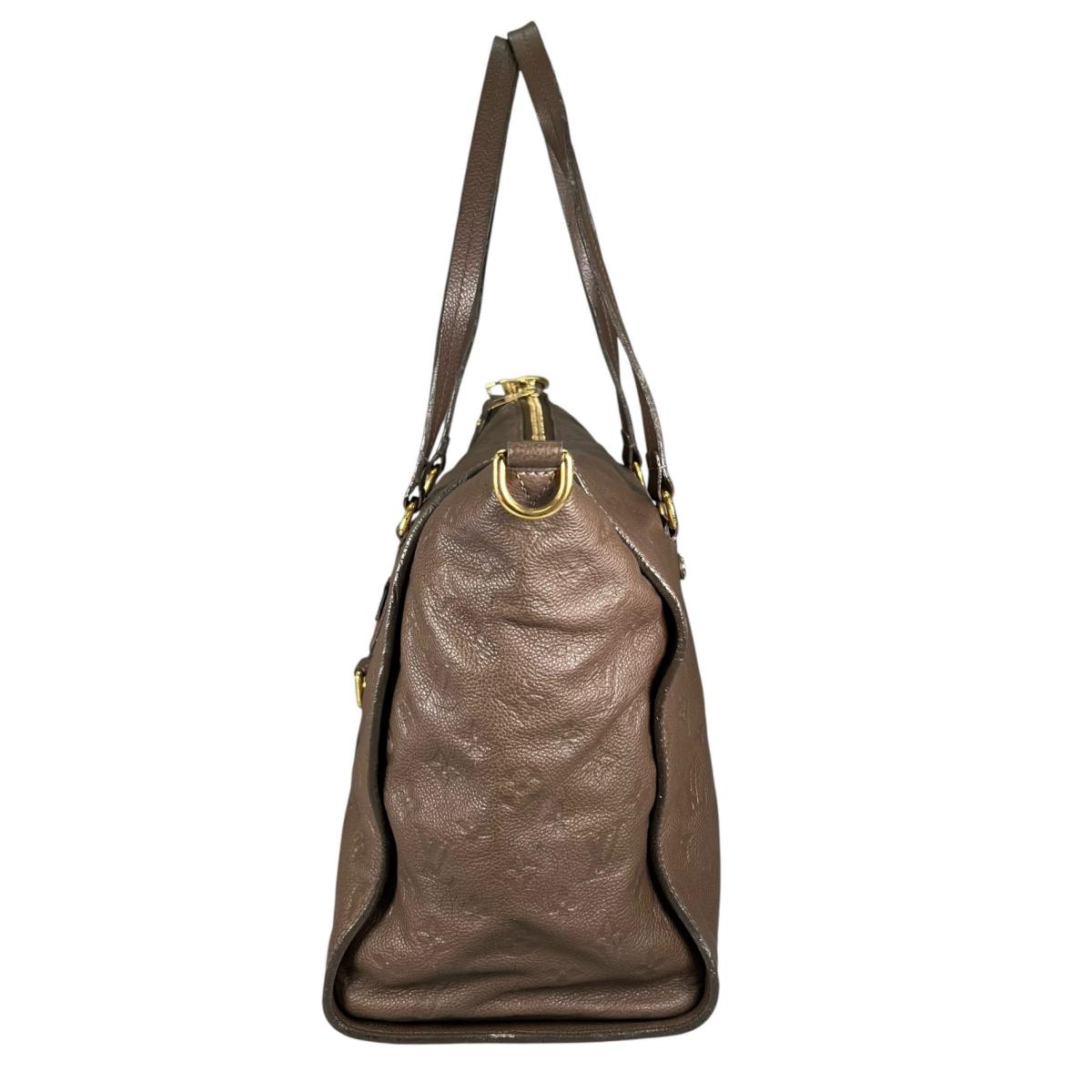 ルイヴィトン LOUIS VUITTON ハンドバッグ
 2wayショルダーバッグ テール ルミニューズPM モノグラムアンプラント M94170 ブラウン LV
 【SS】
 【中古】
