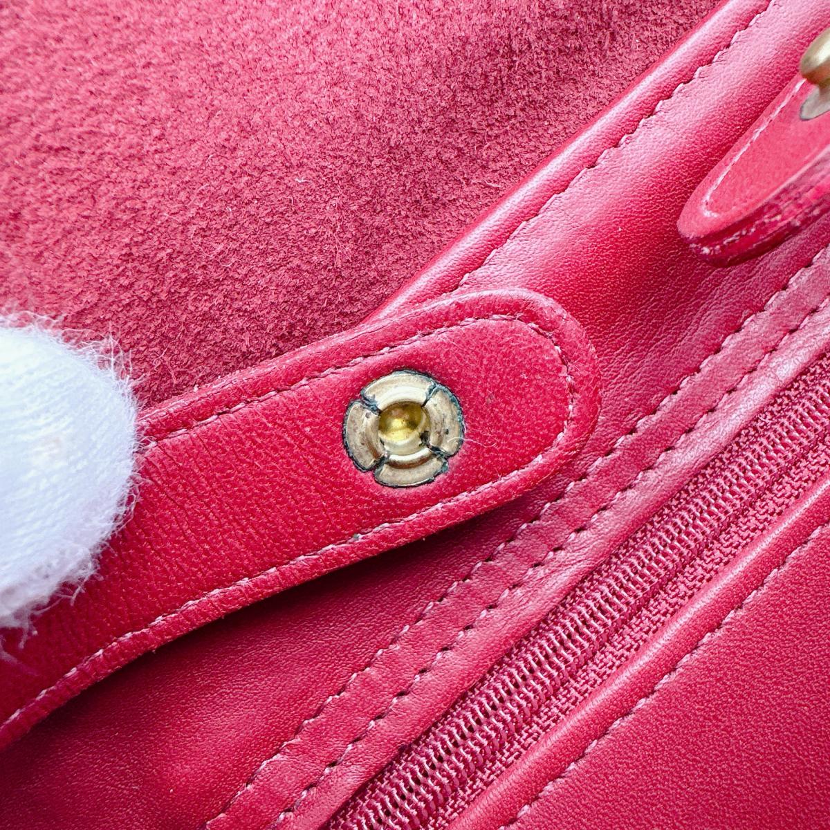 コーチ COACH リュック・デイパック
 バックパック オールドコーチ ミニリュック レザー 4152 レッド 【SS】
 【中古】