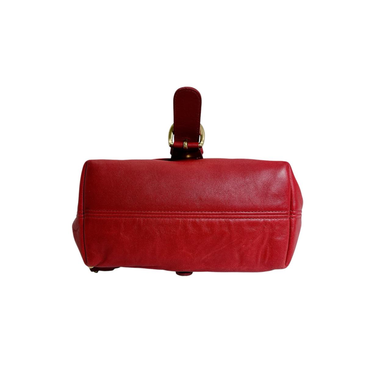 コーチ COACH リュック・デイパック
 バックパック オールドコーチ ミニリュック レザー 4152 レッド 【SS】
 【中古】