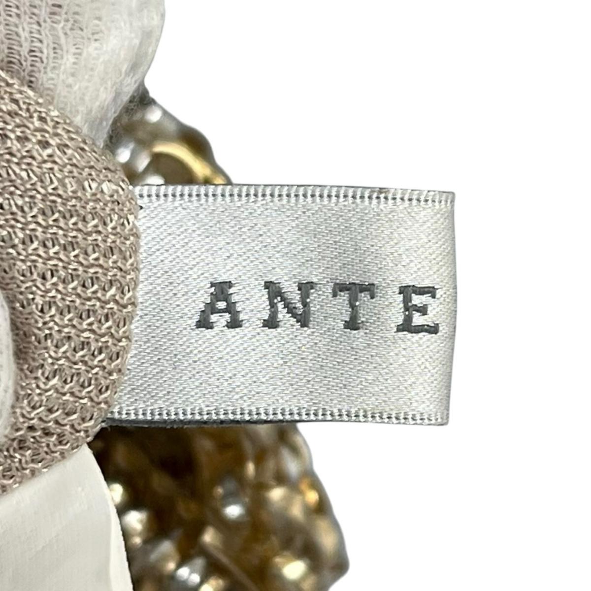 アンテプリマ ANTEPRIMA ハンドバッグ
 ワイヤーバッグ 2way ワイヤーグリッター ワイヤー シルバーゴールド 【SS】
 【中古】