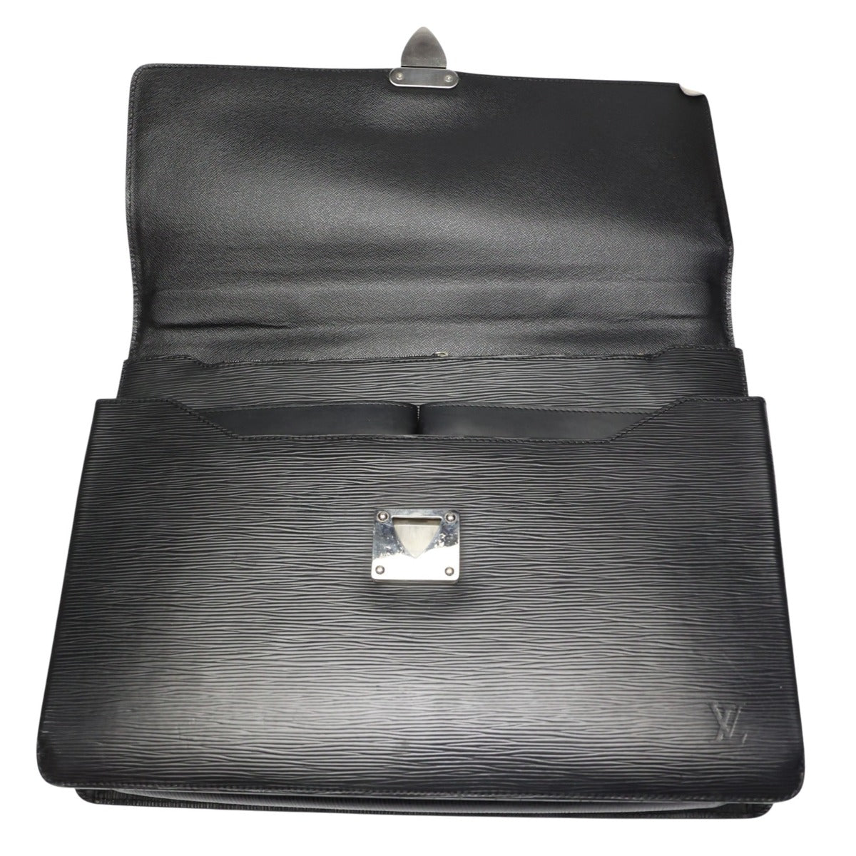 ルイヴィトン LOUIS VUITTON ビジネスバッグ
 紳士用書類カバン エピ ロブスト エピレザー M54532 ブラック LV
 【SS】
 【中古】