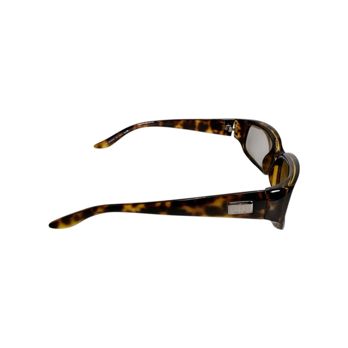 グッチ GUCCI サングラス
 スクエア 54□17 120 3K7 プラスチック GG2455/S ブラウン 【SS】
 【中古】