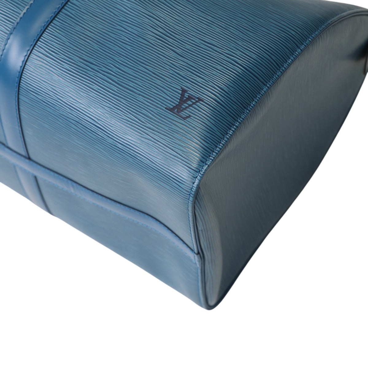 ルイヴィトン LOUIS VUITTON ボストンバッグ
 旅行かばん エピ キーポル45 エピレザー M42975 ブルー LV
 【SS】
 【中古】