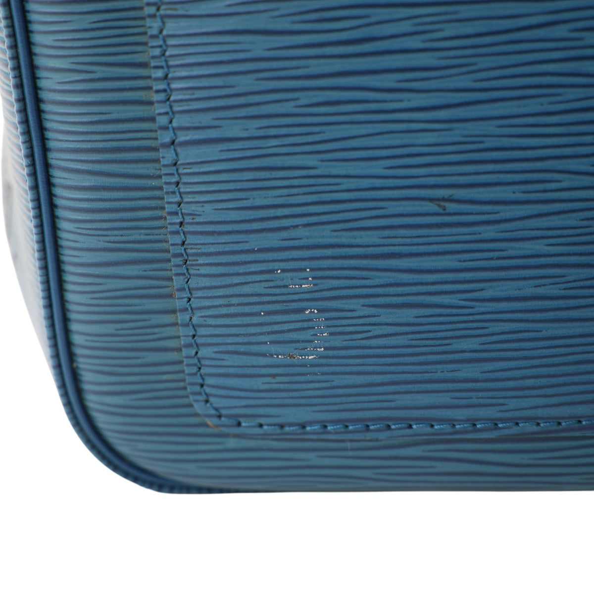 ルイヴィトン LOUIS VUITTON ボストンバッグ
 旅行かばん エピ キーポル45 エピレザー M42975 ブルー LV
 【SS】
 【中古】