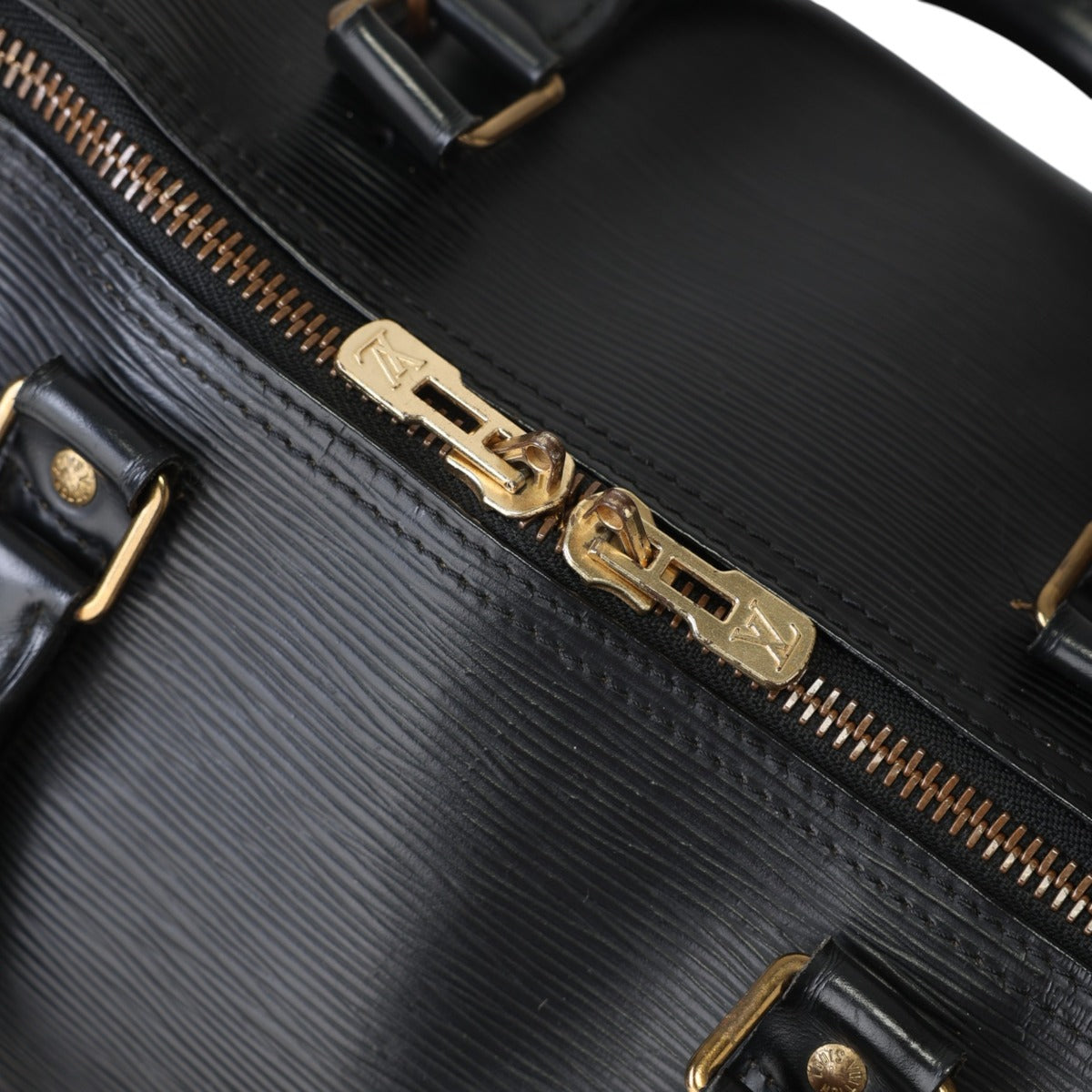 ルイヴィトン LOUIS VUITTON ボストンバッグ
 旅行かばん エピ キーポル50 エピレザー M42962 ブラック LV
 【SS】
 【中古】