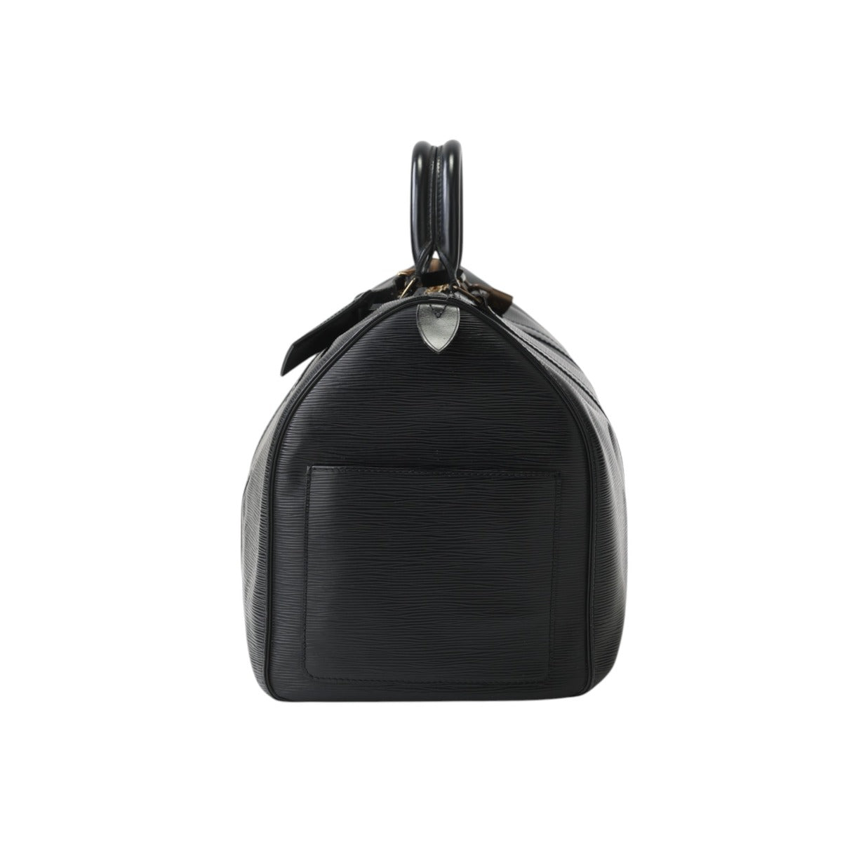 ルイヴィトン LOUIS VUITTON ボストンバッグ
 旅行かばん エピ キーポル50 エピレザー M42962 ブラック LV
 【SS】
 【中古】