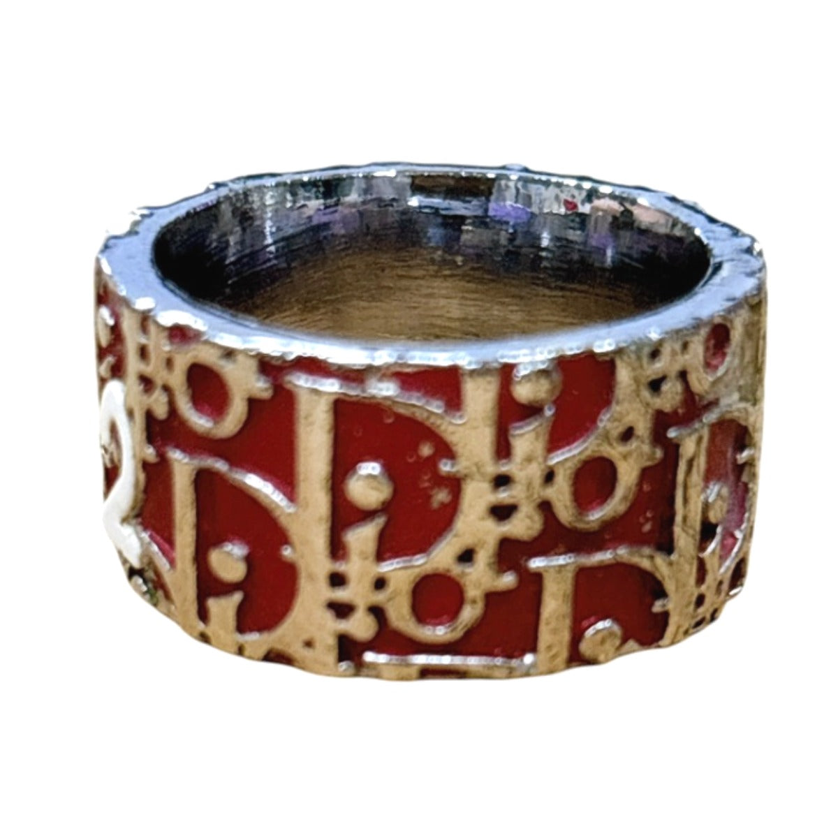 ディオール Dior リング・指輪
 指輪 12号 6サイズ トロッターリング レッド 【SS】
 【中古】