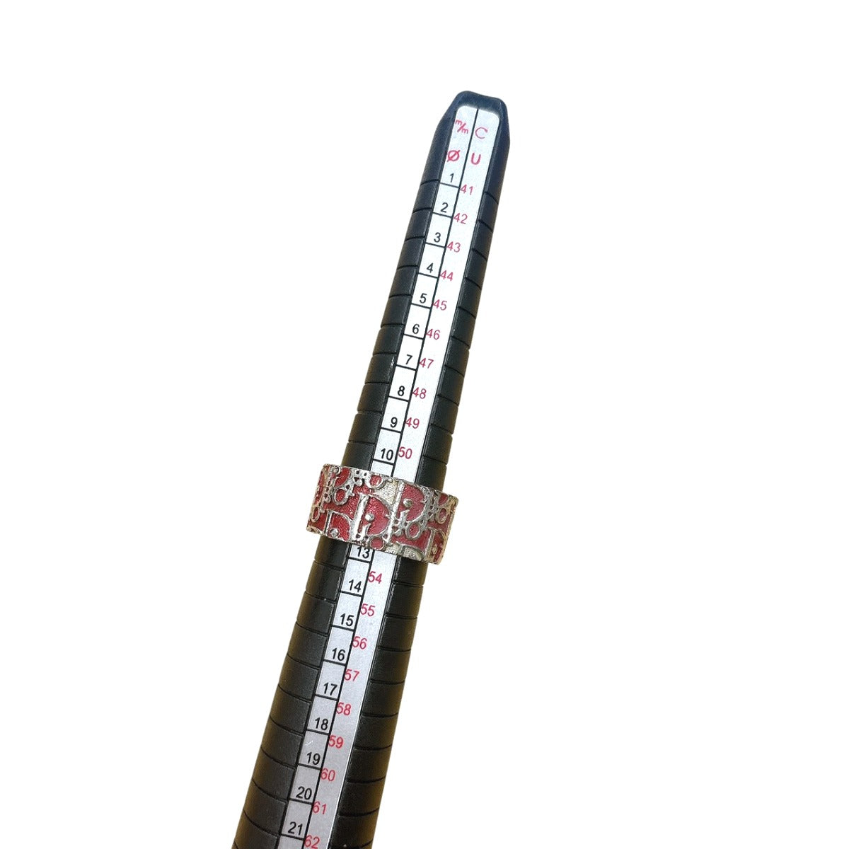 ディオール Dior リング・指輪
 指輪 12号 6サイズ トロッターリング レッド 【SS】
 【中古】