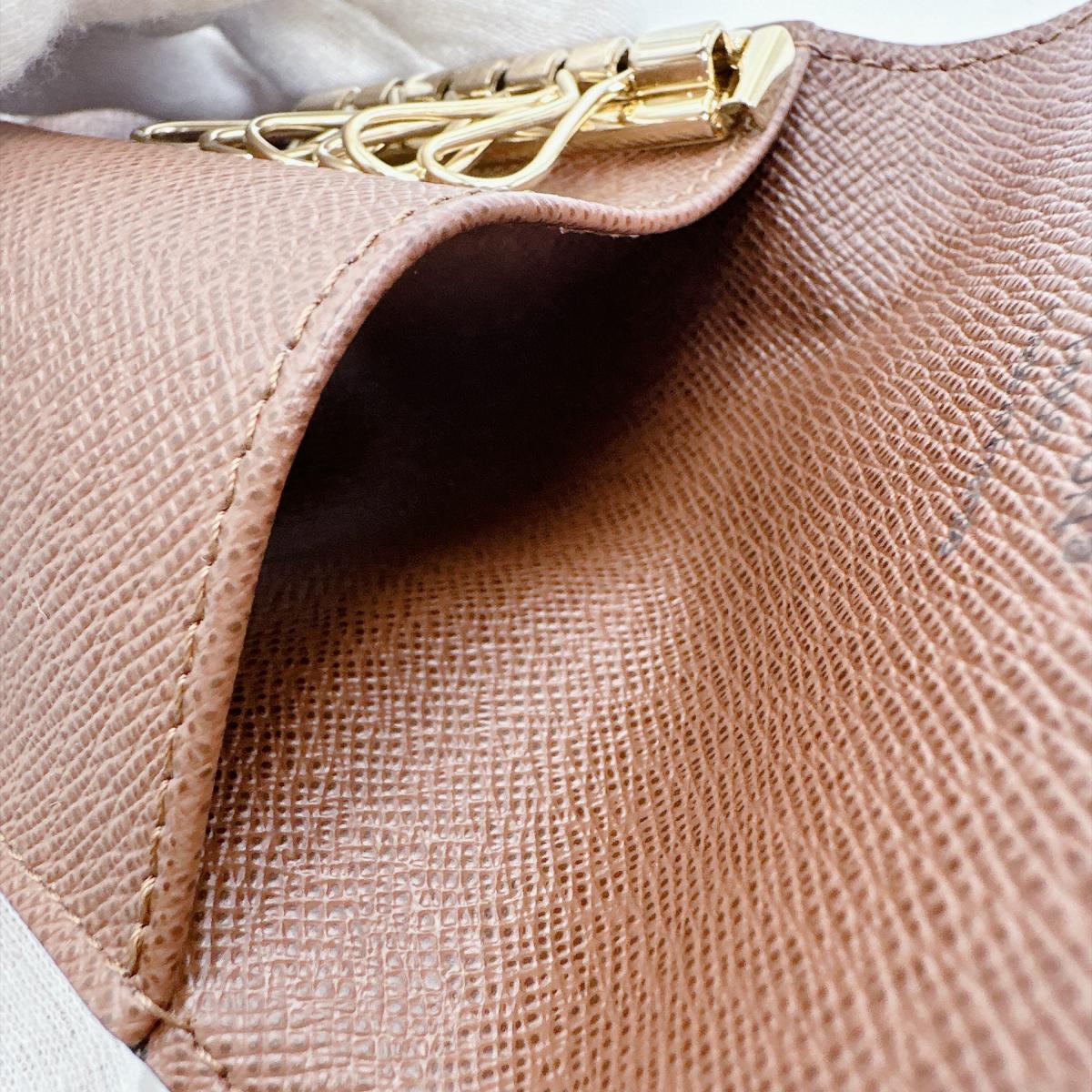 ルイヴィトン LOUIS VUITTON キーケース
 6本用キーケース モノグラム ミュルティクレ6 モノグラムキャンバス M62630 ブラウン LV
 【中古】