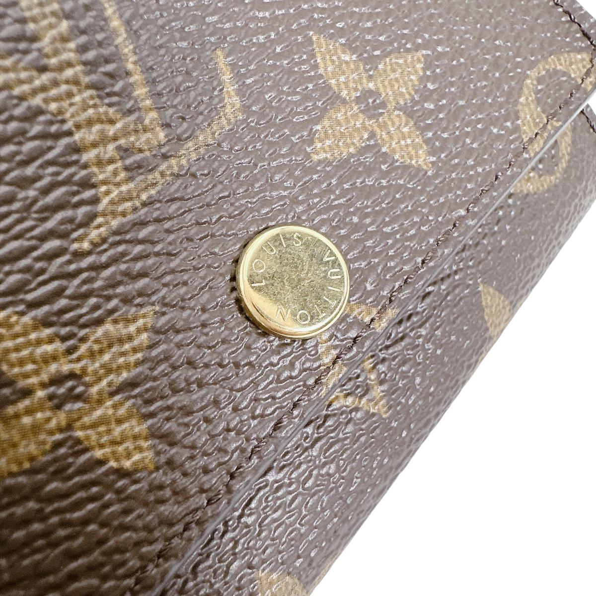 ルイヴィトン LOUIS VUITTON キーケース
 6本用キーケース モノグラム ミュルティクレ6 モノグラムキャンバス M62630 ブラウン LV
 【中古】