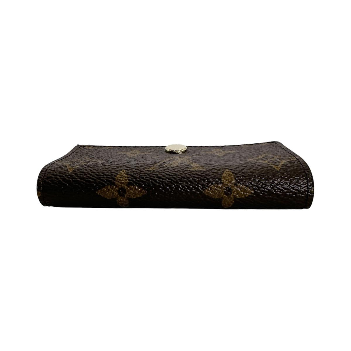 ルイヴィトン LOUIS VUITTON キーケース
 6本用キーケース モノグラム ミュルティクレ6 モノグラムキャンバス M62630 ブラウン LV
 【中古】