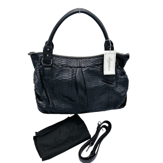 Handbags
 Handbag, Diamond Python, Python LB-2025, Black, [SS] 