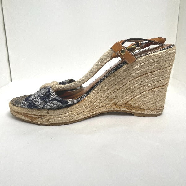 COACH Sandals
 
Wedge sole with ankle strap Denim Denim [SS]
 【second hand】 