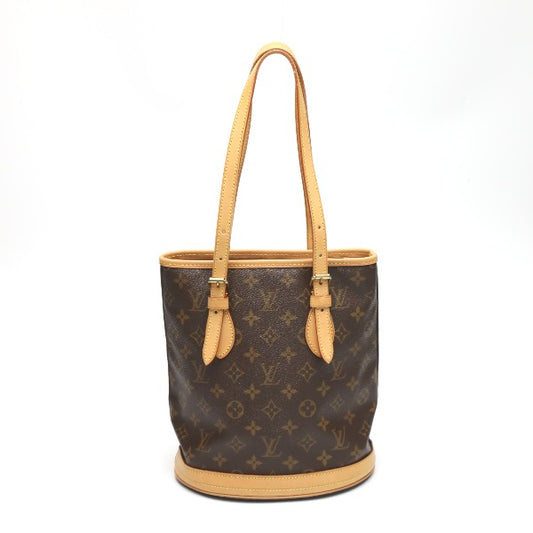 LOUIS VUITTON Handbags
 Tote bag Monogram Bucket PM Monogram canvas M42238 Brown LV
 [SS]
 【second hand】 