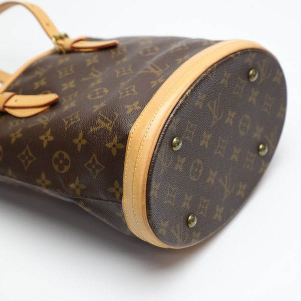 ルイヴィトン LOUIS VUITTON ハンドバッグ
 トートバッグ モノグラム バケットPM モノグラムキャンバス M42238 ブラウン LV
 【SS】
 【中古】