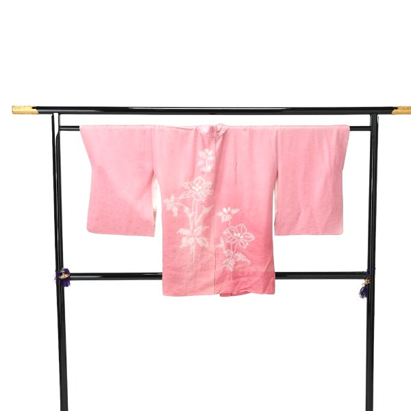 Haori
 Kimono, Japanese clothing, synthetic fiber, haori, gradation dyeing, polyester, rose pink [SS]
 
【second hand】 