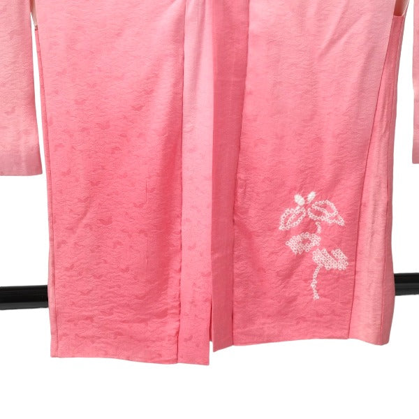 Haori
 Kimono, Japanese clothing, synthetic fiber, haori, gradation dyeing, polyester, rose pink [SS]
 
【second hand】 