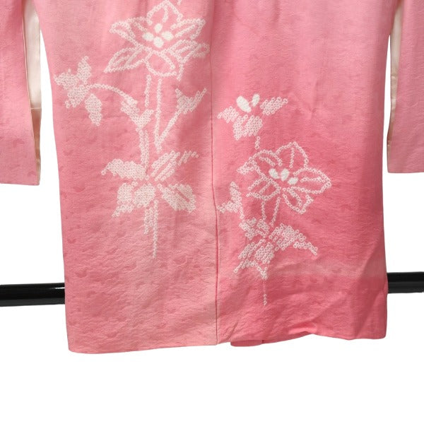 Haori
 Kimono, Japanese clothing, synthetic fiber, haori, gradation dyeing, polyester, rose pink [SS]
 
【second hand】 