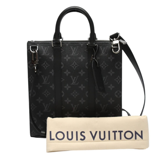 ルイヴィトン LOUIS VUITTON トートバッグ
 2WAYバッグ モノグラムエクリプス サックプラクロス モノグラムキャンバス M46456 ブラック LV
 【SS】
 【中古】