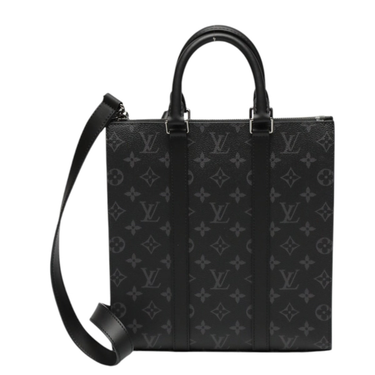 ルイヴィトン LOUIS VUITTON トートバッグ
 2WAYバッグ モノグラムエクリプス サックプラクロス モノグラムキャンバス M46456 ブラック LV
 【SS】
 【中古】