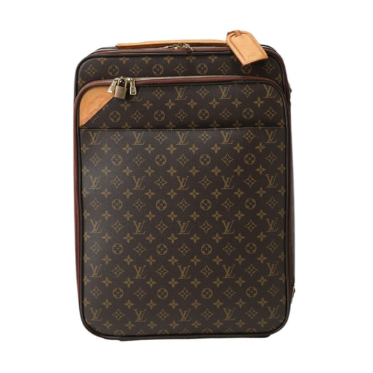 ルイヴィトン LOUIS VUITTON キャリーバッグ
  キャリーバッグ モノグラム ベガス55 モノグラムキャンバス M23241 ブラウン LV
 【SS】
 【中古】