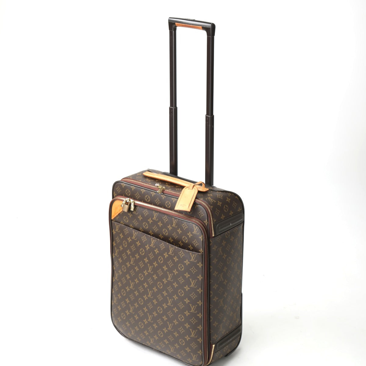 ルイヴィトン LOUIS VUITTON キャリーバッグ
  キャリーバッグ モノグラム ベガス55 モノグラムキャンバス M23241 ブラウン LV
 【SS】
 【中古】