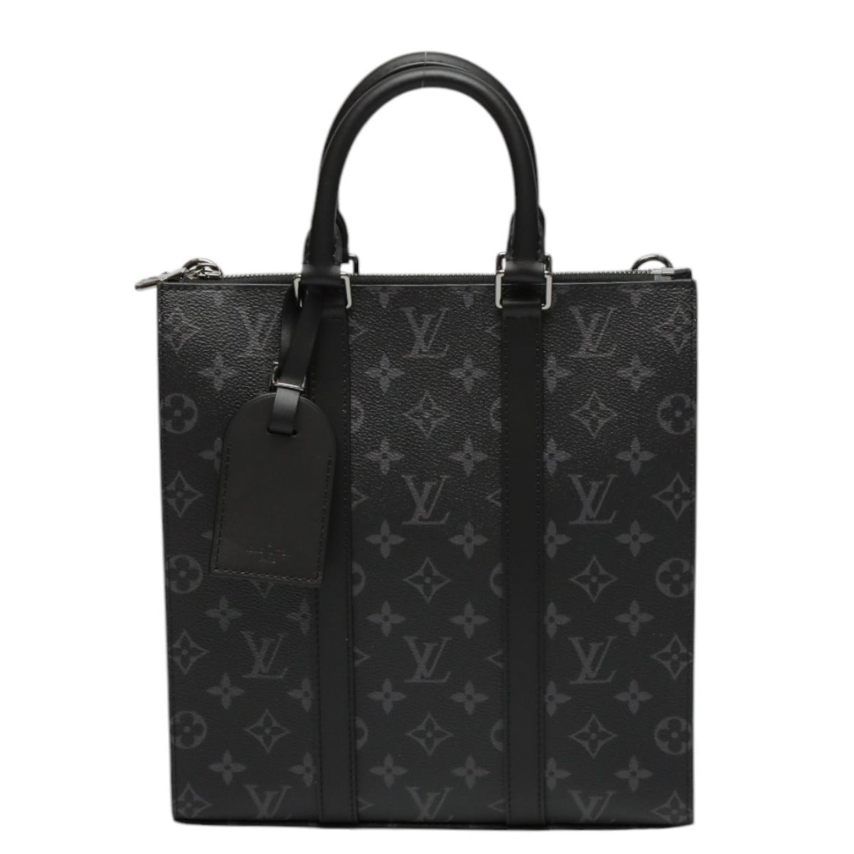 ルイヴィトン LOUIS VUITTON トートバッグ
 ショルダーバッグ モノグラム・エクリプス  サックプラ・クロス モノグラムキャンバス M46456 ブラック LV
 【SS】
 【中古】