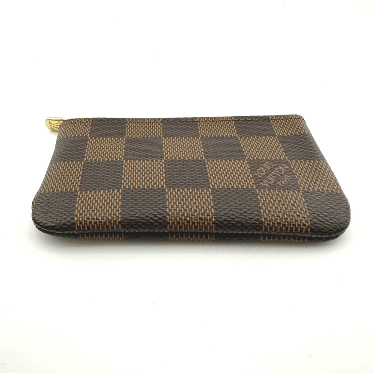 ルイヴィトン LOUIS VUITTON キーケース
 小銭入れ兼用キーケース ダミエ ポシェットクレ  ダミエキャンバス N62658 ブラウン LV
 【SS】
 【中古】