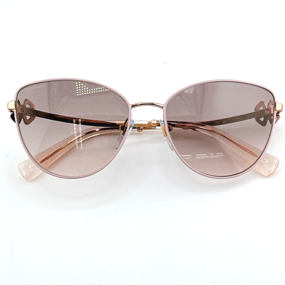 ブルガリ BVLGARI サングラス
 サングラス 57口17 140 2N 2014/3B プラスチック 0BV6185B ゴールド 【SS】
 【中古】