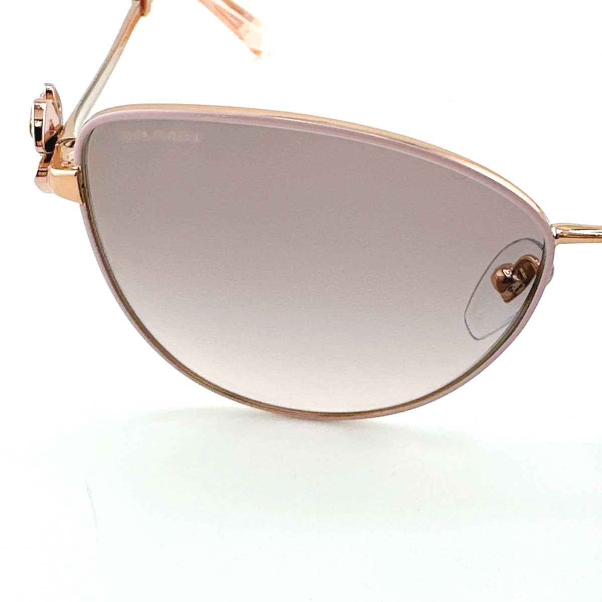 ブルガリ BVLGARI サングラス
 サングラス 57口17 140 2N 2014/3B プラスチック 0BV6185B ゴールド 【SS】
 【中古】