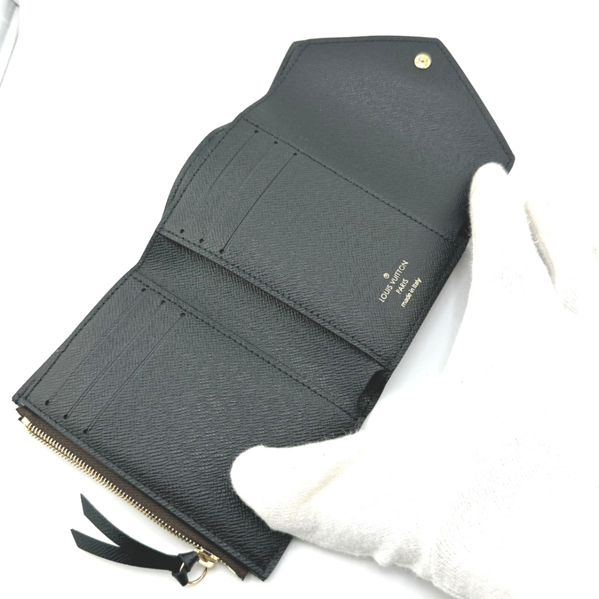 ルイヴィトン LOUIS VUITTON 二つ折り財布
 二つ折り財布 モノグラムリバース ポルトフォイユ・ヴィクトリーヌ モノグラムキャンバス M81557 ブラウン LV
 【中古】