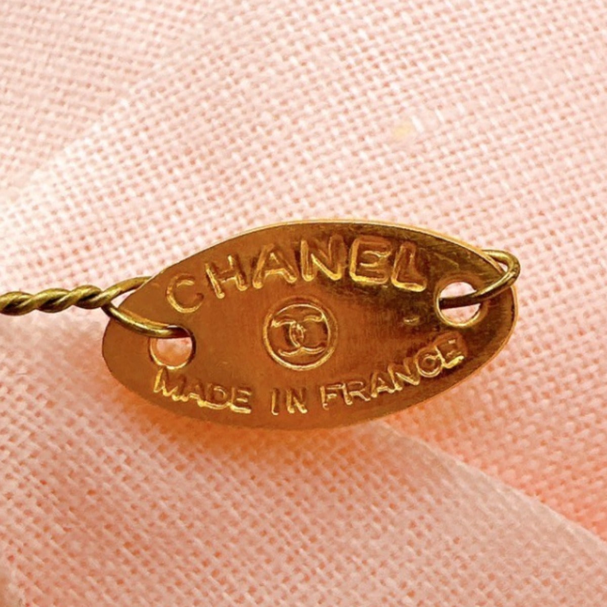 シャネル CHANEL ブローチ
 コサージュ カメリア 箱  ピンク 【SS】
 【中古】