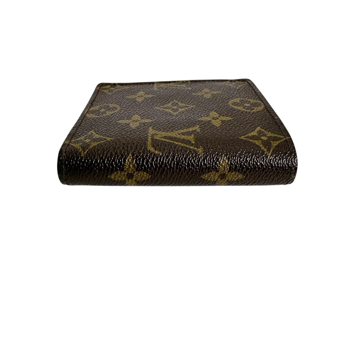 ルイヴィトン LOUIS VUITTON 二つ折り財布
 二つ折り財布 モノグラム ポルトフォイユ・マルコ モノグラムキャンバス M61675 ブラウン LV
 【SS】
 【中古】